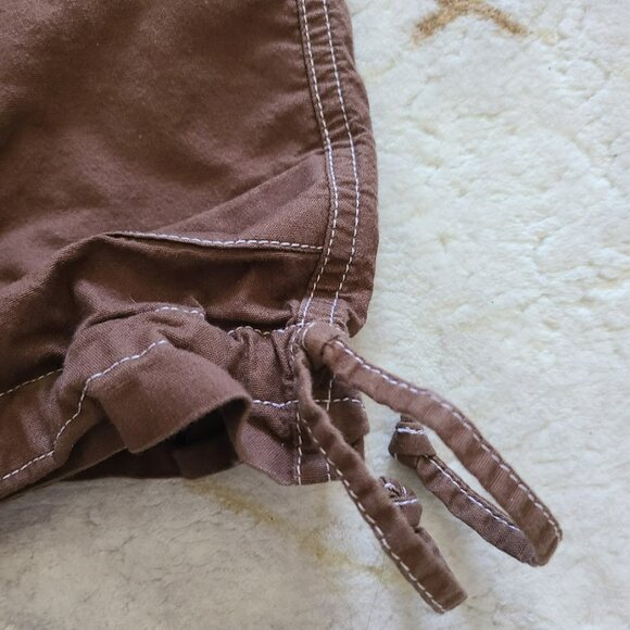 Prana Cargo Cropped Pants Brown Hiking Outdoor Gorpcore men's M - Picture 5 of 9